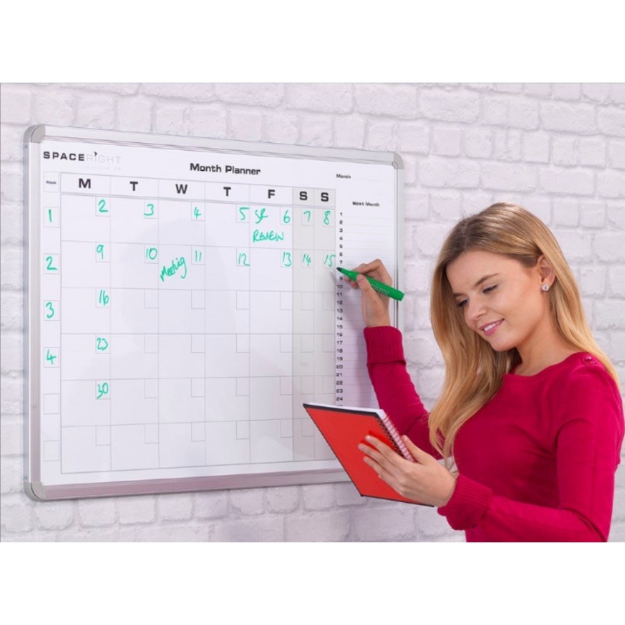 Magnetic Whiteboard Date Planner, Week | Month | Year